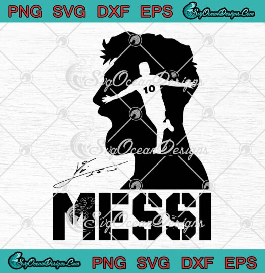 Lionel Messi M10 Signature SVG, Qatar World Cup 2022 Champion SVG PNG EPS DXF PDF, Cricut File