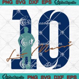 Lionel Messi Signature M10 SVG, Messi Fifa World Cup Qatar 2022 SVG PNG EPS DXF PDF, Cricut File