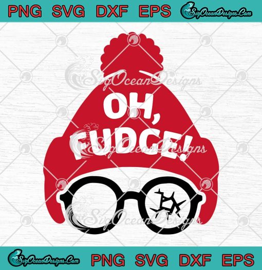 Oh Fudge A Christmas Story Funny SVG, Christmas Holiday Movie SVG PNG ...