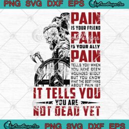 Pain Is Your Friend Pain Is Your Ally SVG, Pain Viking Quote SVG PNG EPS DXF PDF, Cricut File