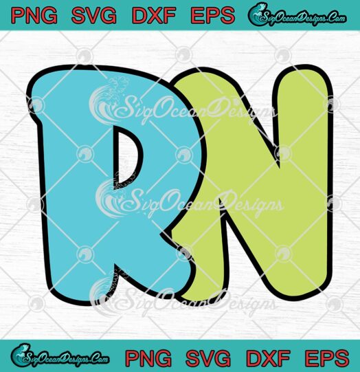 RN Registered Nurse Nursing SVG, Gifts For RN Nursing Students SVG PNG EPS DXF PDF, Cricut File