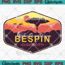 Star Wars Bespin Cloud City Logo SVG, Bespin Star Wars Location SVG PNG EPS DXF PDF, Cricut File