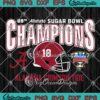 Alabama Crimson Tide Champions SVG, 89th Allstate Sugar Bowl SVG PNG EPS DXF PDF, Cricut File