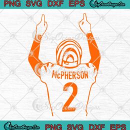 Evan McPherson Player NFL SVG, Cincinnati Bengals American Football SVG PNG EPS DXF PDF, Cricut File
