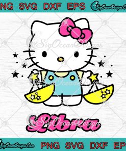 Happy Birthday Hello Kitty Kuromi SVG, Cute Custom Name Birthday Gift SVG  PNG EPS DXF PDF