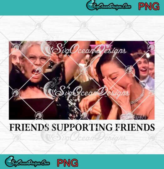 Jamie Lee Curtis PNG, Wearing Friends Supporting Friends PNG, Michelle Yeoh PNG JPG Clipart, Digital Download