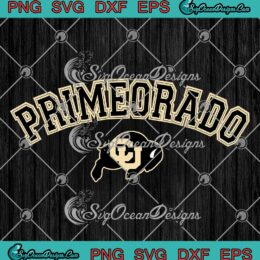 Primeorado Prime Colorado Football SVG, Colorado Buffaloes Logo SVG PNG EPS DXF PDF, Cricut File
