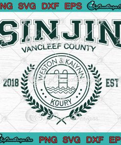 Sinjin Drowning Sinjin Vancleef County SVG, Weston And Kalynn Koury ...