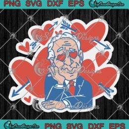 Valentine’s Day SVG, Joe Biden Hearts SVG, Funny Biden Couple Matching SVG PNG EPS DXF PDF, Cricut File