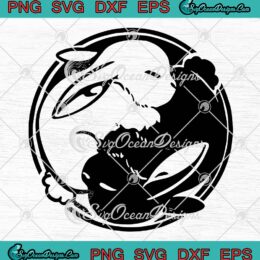 Yin Yang Year Of The Rabbit SVG, Happy Chinese New Year 2023 SVG PNG EPS DXF PDF, Cricut File