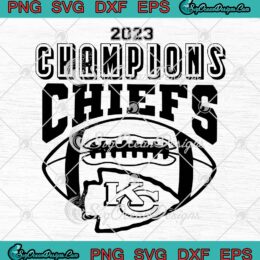 2023 Champions Chiefs SVG, Kansas City Chiefs SVG, Mahomes Goat 2023 SVG PNG EPS DXF PDF, Cricut File