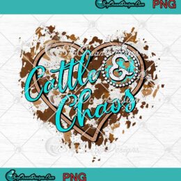 Cattle And Chaos LuluMac PNG, Chaos Cow PNG JPG Clipart, Digital Download