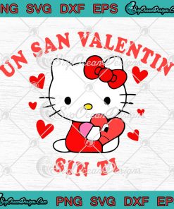 Hello Kitty Cupid SVG, Happy Valentine SVG, Hello Kitty SVG