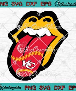 Lips Kansas City Chiefs Lips svg American Football svg Rugby