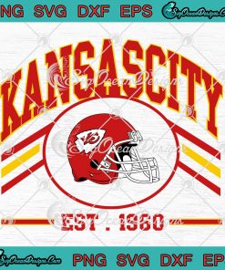 Kansas City Est. 1960 Vintage SVG, KC Chiefs NFL Football Gift For ...