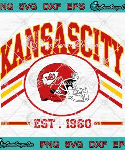 Kansas City Chiefs Helmet Clipart SVG