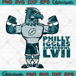 Philly Iggles Superbowl LVII SVG, Gifts For Philadelphia Eagles Fans SVG PNG EPS DXF PDF, Cricut File