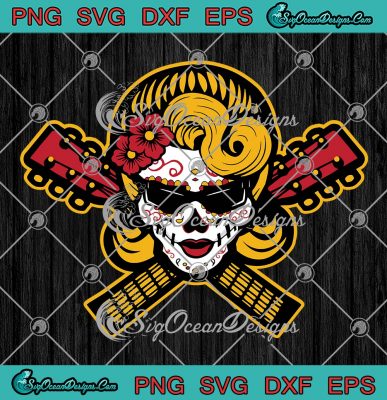 Sugar Dolls Dance Team SVG, Sugar Skulls Halloween Gift SVG PNG EPS DXF