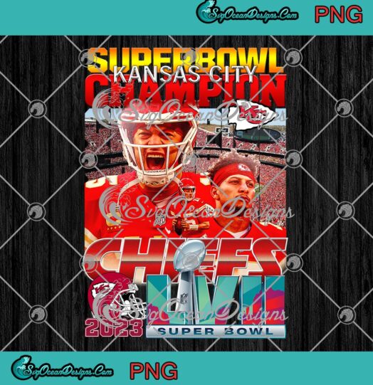 Team Professional Super Bowl LVII SVG, Kansas City 57 Champions PNG JPG Clipart, Digital Download