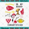 Touchdown Kansas City Trendy SVG, Kelce Fight KC Chiefs Super Bowl 2023 SVG PNG EPS DXF PDF, Cricut File