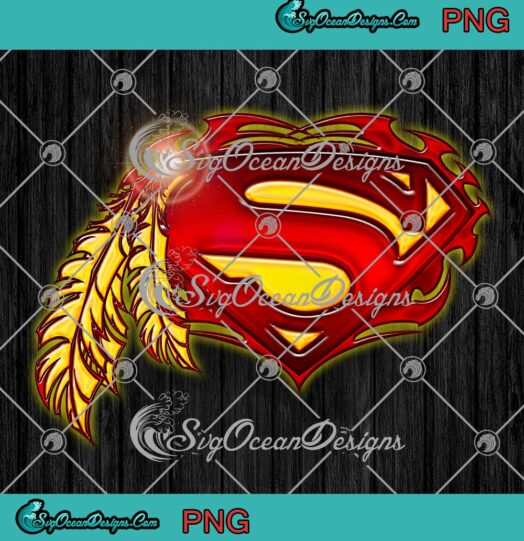 Tribal Superman Native American PNG, Superman Logo PNG JPG Clipart, Digital Download