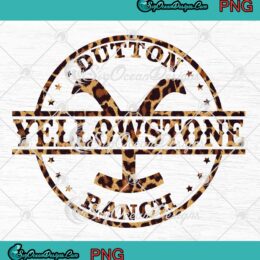 Yellowstone Dutton Ranch Leopard PNG, Yellowstone Tv Series PNG JPG Clipart, Digital Download