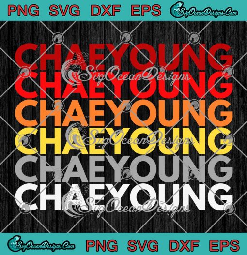 Chaeyoung KPop Girl Star SVG - Chaeyoung KPop Rapper SVG PNG EPS DXF PDF, Cricut File