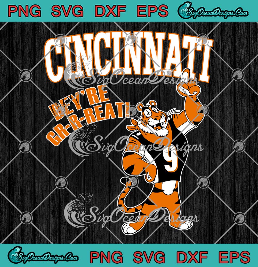 Go Bengals Football Mascot - Bengals School Team SVG PNG