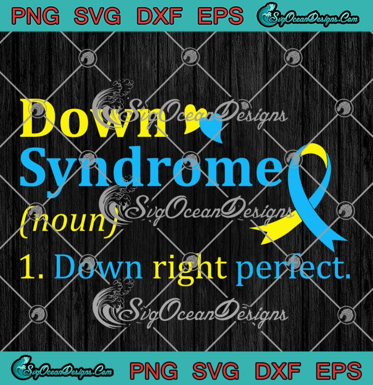 Down Syndrome Definition SVG - World Down Syndrome Day 2023 SVG PNG EPS ...