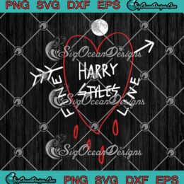 Harry Styles Fine Line Heart SVG - Gift For Harry Styles Fan SVG PNG EPS DXF PDF, Cricut File