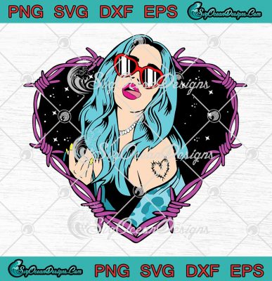 Karol G Bichota Heart And Tattoo SVG, Karol G Bichota Song SVG PNG EPS ...