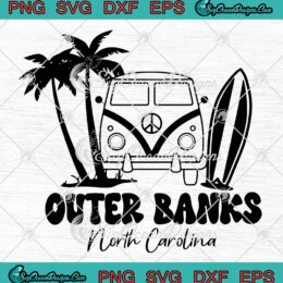Outer Banks North Carolina SVG - Pogue Life SVG - Hippie Life SVG PNG EPS DXF PDF, Cricut File