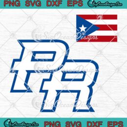 Puerto Rico 2023 Baseball Flag SVG - Pride PR Boricua Puerto Rico SVG PNG EPS DXF PDF, Cricut File