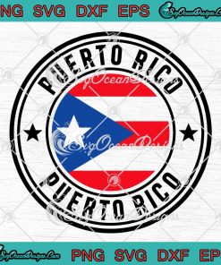 Puerto Rico Circle Flag Trending Svg Flag Of Puerto Rico Svg Png Eps Dxf Pdf Cricut File