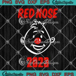 Red Nose Day Boys Face 2023 SVG - Child Poverty Awareness SVG PNG EPS DXF PDF, Cricut File