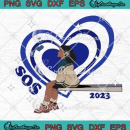SZA SOS Concert 2023 SVG - SZA Good Days SVG - SOS World Tour 2023 SVG PNG EPS DXF PDF, Cricut File