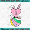 Sad Heart Bunny Easter Benito SVG - Bad Bunny Easter Egg SVG - Easter Day SVG PNG EPS DXF PDF, Cricut File