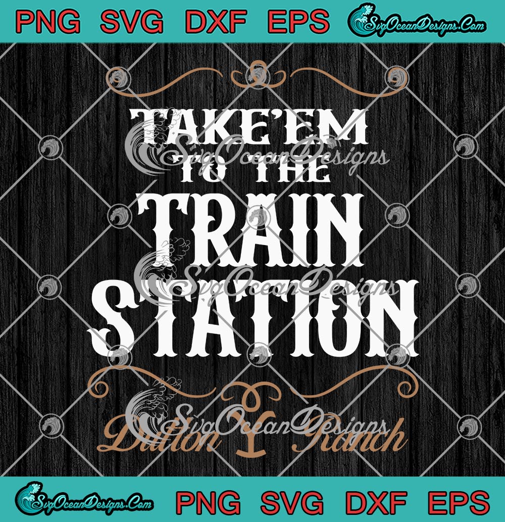 XBGJMY Targa In Metallo 'Take Em To The Train Station' - 40,6x10,2 Cm - Decorazione Da Parete Vintage Per Casa, Bar, Caffetteria
