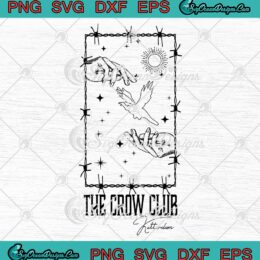 The Crow Club Ketterdam SVG - Six Of Crows SVG - Ketterdam Crow Club SVG PNG EPS DXF PDF, Cricut File