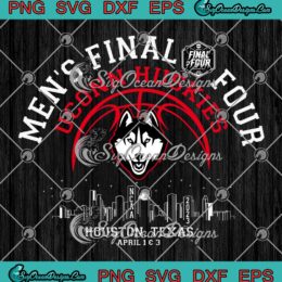 UConn Huskies Final Four 2023 SVG - NCAA Basketball Hoops 2023 SVG PNG EPS DXF PDF, Cricut File