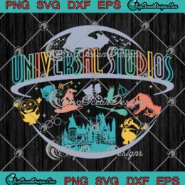 Universal Studios Universal Trip 2023 SVG - Vintage Universal Orlando 2023 SVG PNG EPS DXF PDF, Cricut File