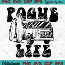 Vintage Pogue Life Outer Banks SVG - Trendy TV Series SVG PNG EPS DXF PDF, Cricut File