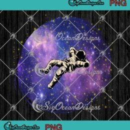 Astronaut In Galaxy Space Graphic PNG - Moon Stars Spaceman PNG JPG Clipart, Digital Download