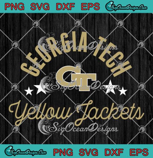 Georgia Tech Yellow Jackets SVG - Georgia Tech Football Logo SVG PNG EPS DXF PDF, Cricut File