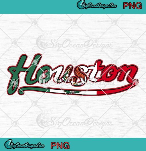 Houston Mexico Flag PNG - Houston Astros MLB Baseball PNG JPG Clipart, Digital Download