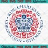 King Charles Coronation Emblem SVG - 6th May 2023 Coronation Day SVG PNG EPS DXF PDF, Cricut File