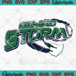 Ohio Storm Fastpitch Funny SVG - Ohio Storm Fastpitch Softball SVG PNG EPS DXF PDF, Cricut File