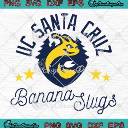 UC Santa Cruz Banana Slugs Baseball SVG - California University SVG PNG EPS DXF PDF, Cricut File