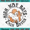 Zach Bryan Highway Boys Vintage SVG - Something In The Orange SVG - Country Music SVG PNG EPS DXF PDF, Cricut File