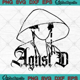 Agust D World Tour Suga BTS SVG - Agust D Album Trending SVG PNG EPS DXF PDF, Cricut File